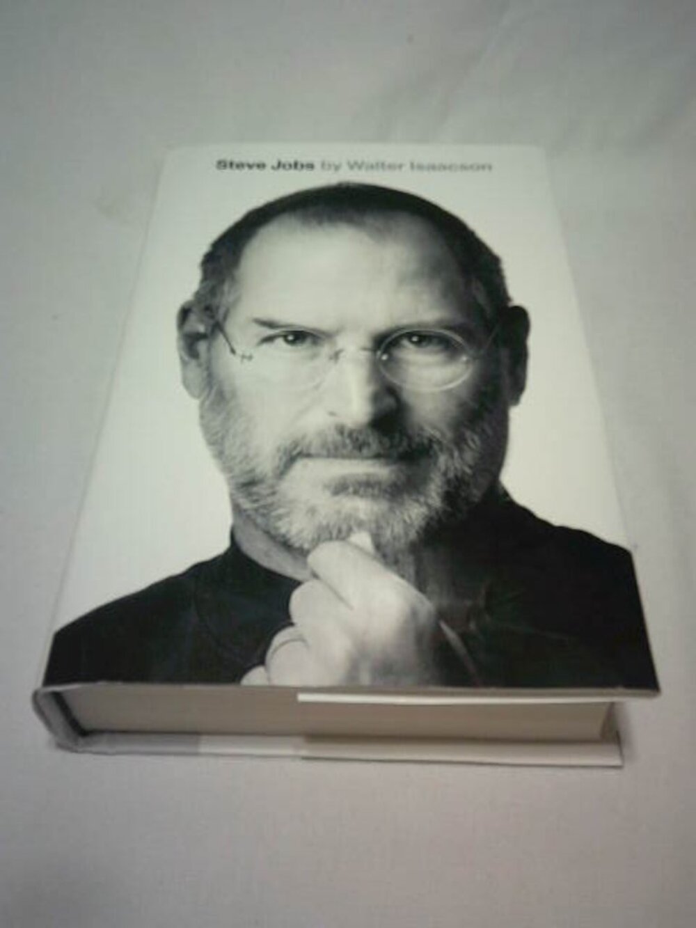 STEVE JOBS BY WALTER ISAACSON HC BOOK w/ JACKET SIMON & SCHUSTER 📘